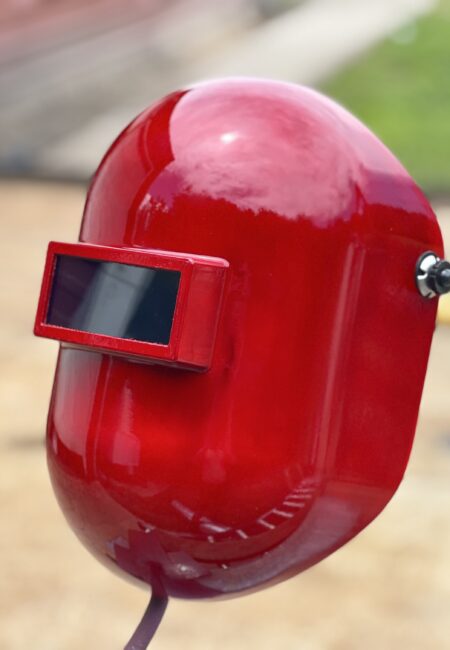Custom Red painted Sugar Scoop