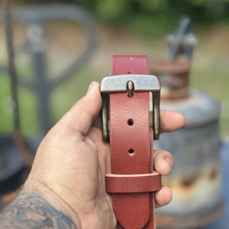 Reddish Brown Industrial work Belt