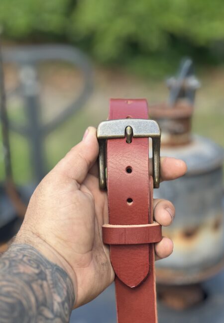 Reddish Brown Industrial work Belt