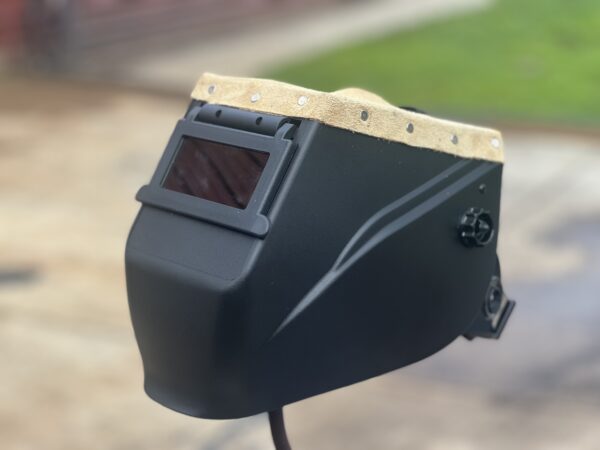 Custom compact Tan top Welding Hood
