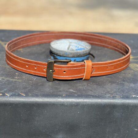 Tan Sewed Edge Belts
