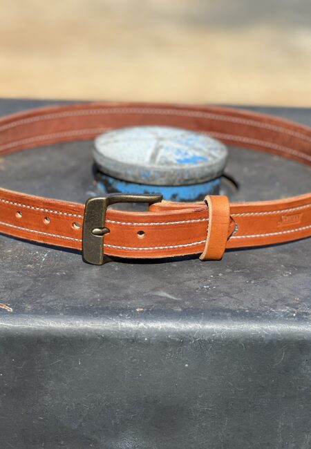 Tan Sewed Edge Belts