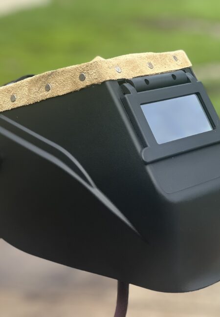 Custom compact Tan top Welding Hood