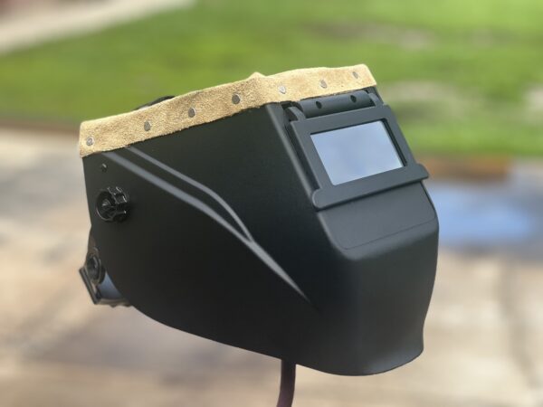 Custom compact Tan top Welding Hood - Image 2