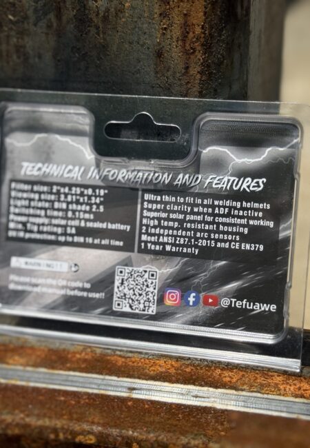 Tefuawe f-10 welding lense
