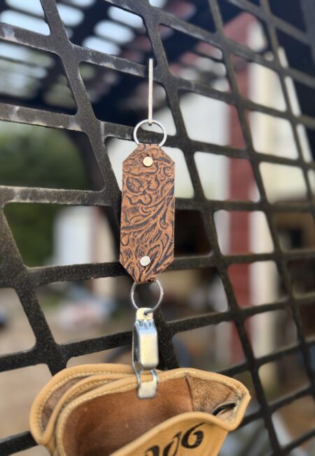 Floral glove lanyard