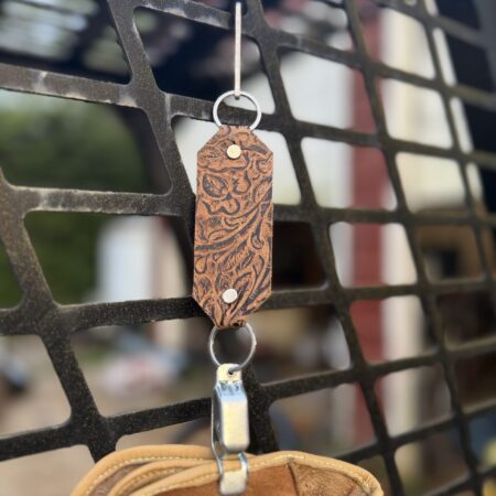 Floral glove lanyard