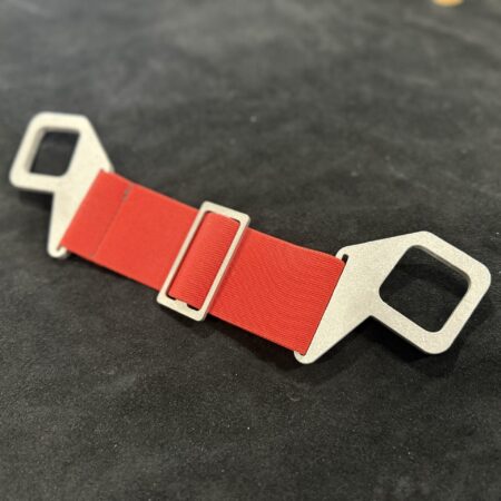 Red fibre metal ratchet replacment headband