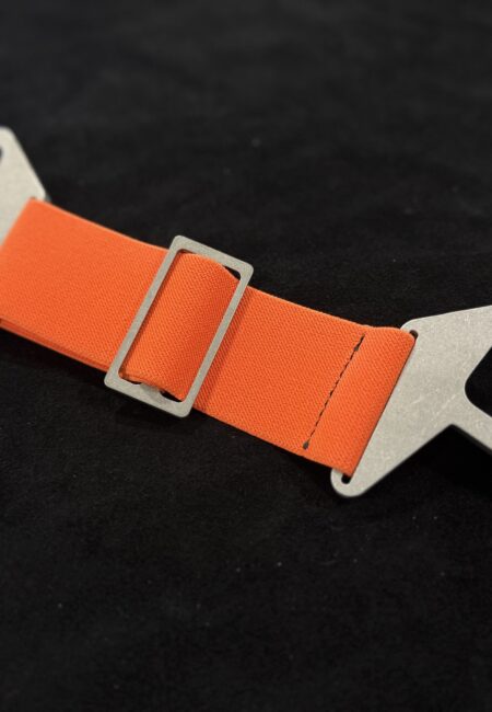 Orange fibre metal ratchet replacment headband