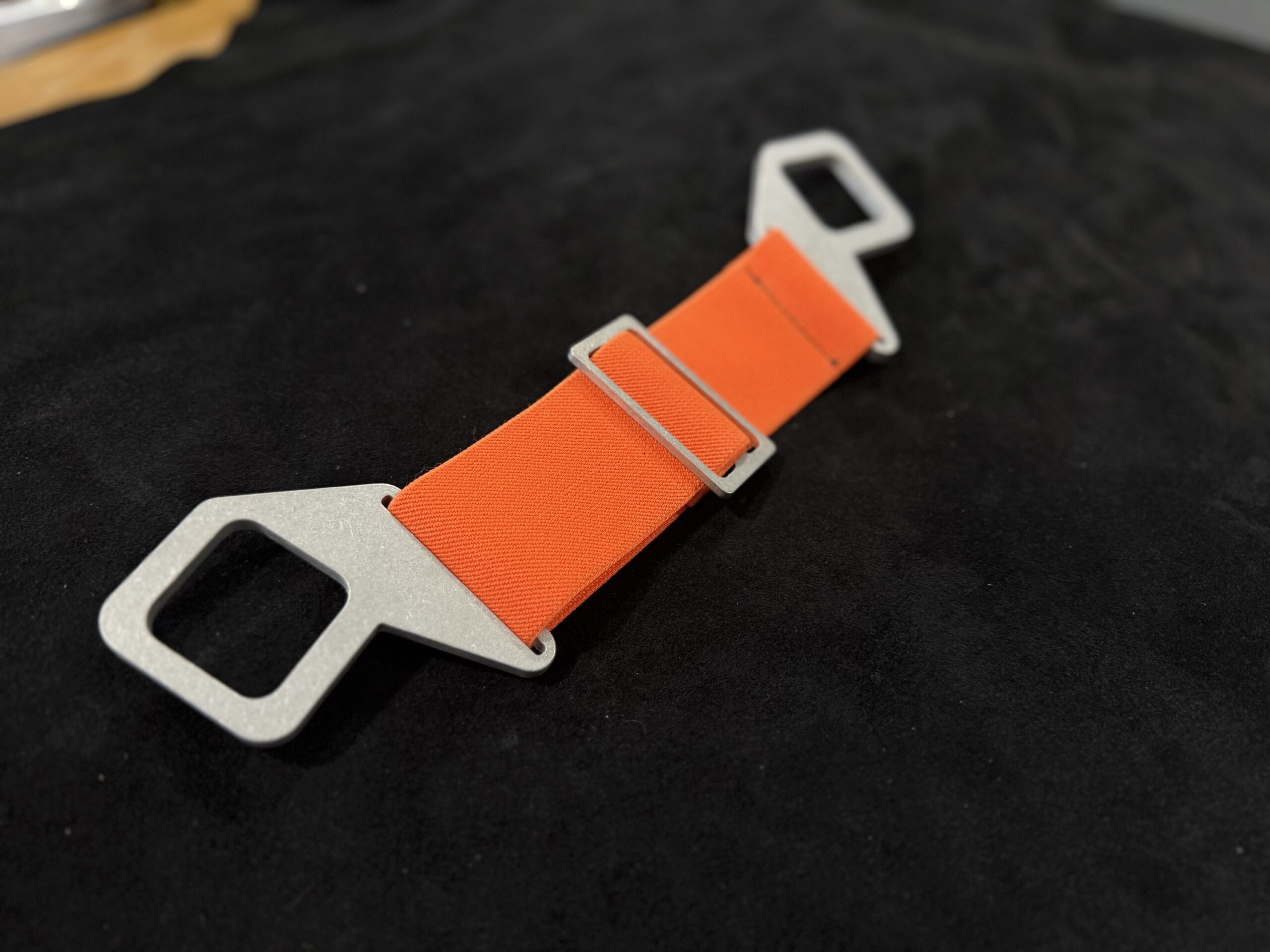 Orange fibre metal ratchet replacment headband - Image 3
